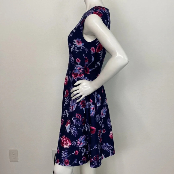 Donna Morgan Bloomcore Floral Fit & Flare Dress Size 8 - Picture 4 of 8